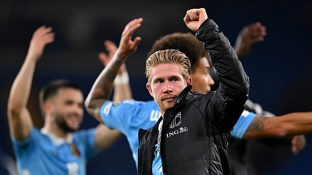 Kevin De Bruyne on tehnyt jo 11 maalia tällä kaudella
